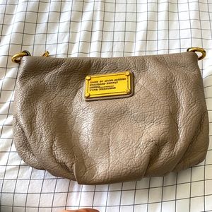 Taupe Marc Jacobs Crossbody/Clutch